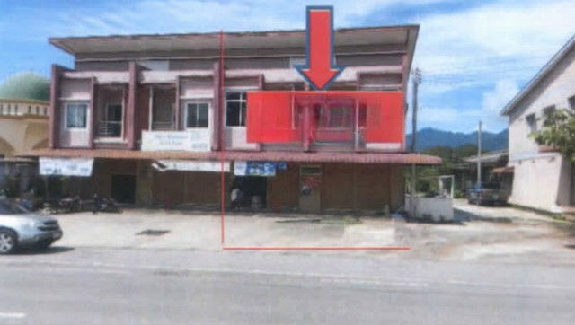 รูป K00097 ขายอาคารพาณิชย์ ตำบลโละจูด อำเภอแว้ง นราธิวาส - รูปที่ 4/8