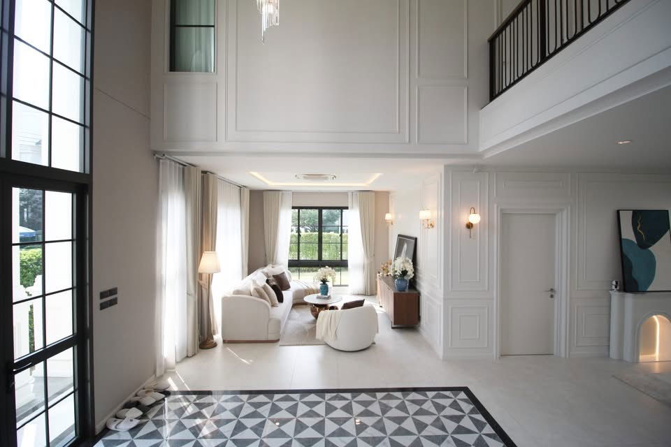 รูป 🔥 ขายด่วน บ้านหรูไซส์ใหญ่สุดในโครงการ เศรษฐสิริ บางนา กม.10 แปลงมุม วิวคลับเฮ้าส์ | ใกล้ Mega Bangna | พร้อมอยู่ 45 ล้าน  - รูปที่ 12/33