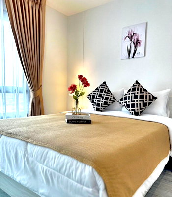 คอนโดให้เช่า : TAYFG7 ให้เช่าคอนโด Rich Park @ Triple Station 30 ตร.ม. ชั้น 31 line id : @livinglegacy