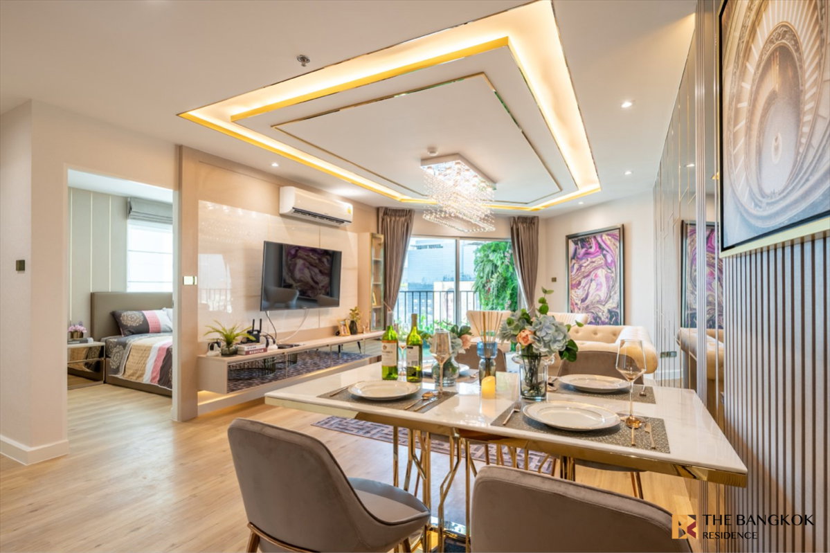 picture 👑 Stunning Luxury Duplex Residence at Belle Grand Rama 9 near Mrt Rama9 - 2/18