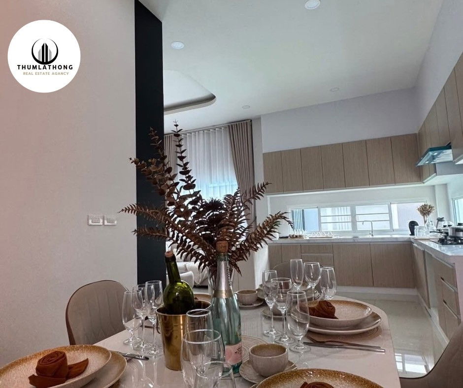 รูป บ้านพลูวิลล่าหรูส่วนตัว พื้นที่กว้างใจกลางเมืองพัทยา!! - รูปที่ 1/18