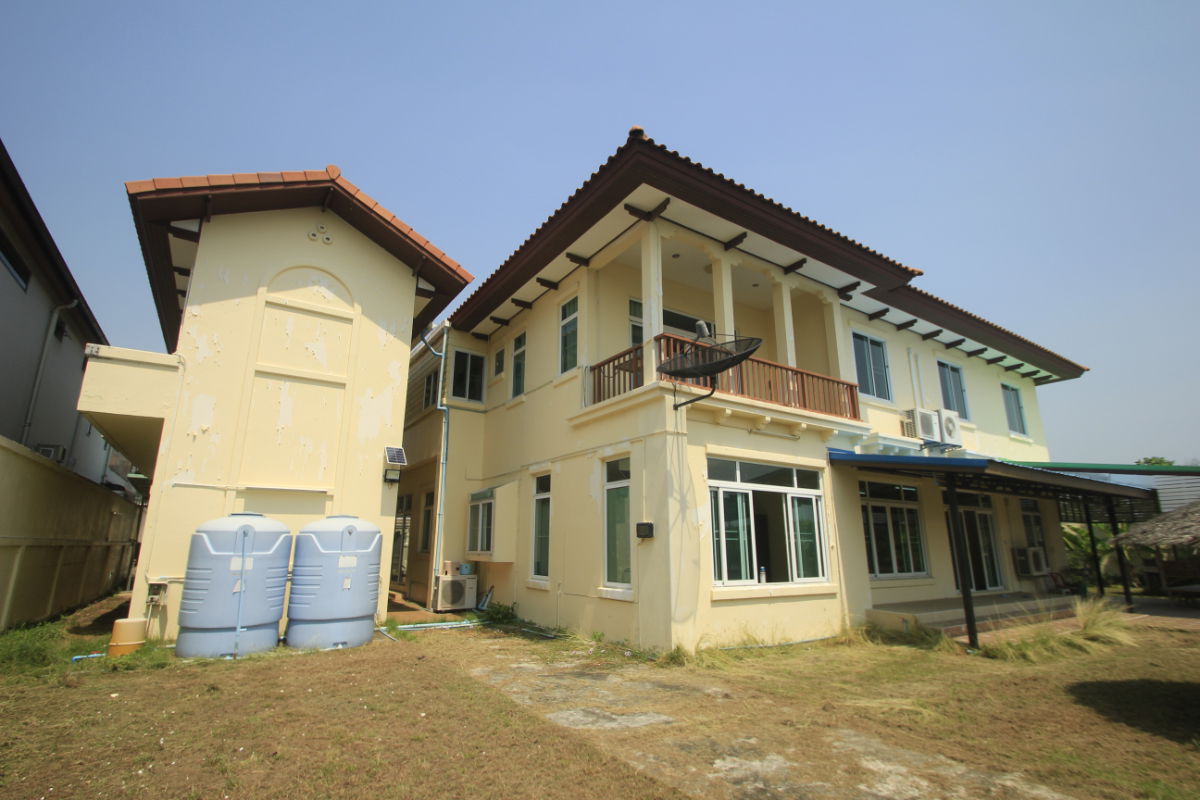 รูป บ้านเดี่ยวสารินซิตี้พระราม2 บ้านนภาเหิร บ้านติดน้ำบรรยากาศส่วนตัว พื้นที่กว้าง 305.3วา สวนรอบบ้าน ฮวงจุ้ยทำเลดี  - รูปที่ 20/44