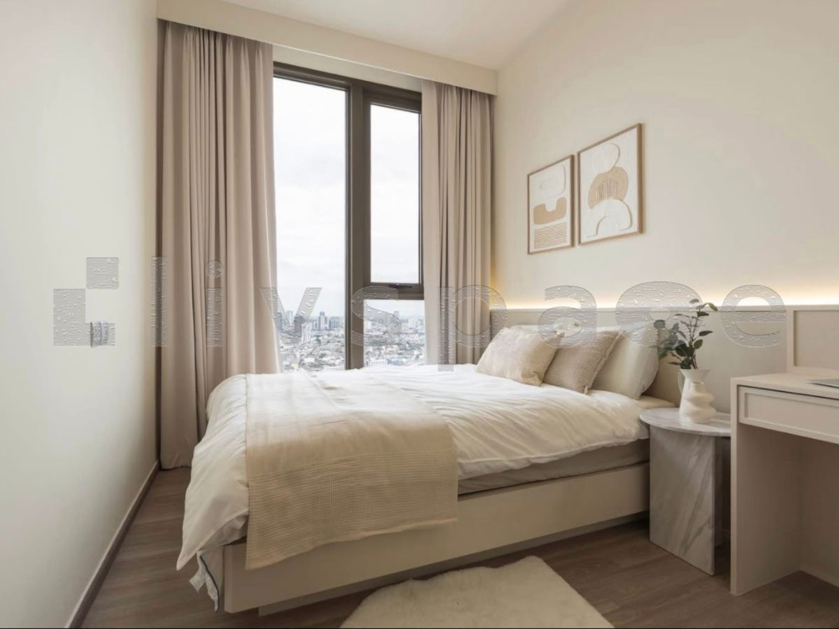 รูป ▚ LG187ツ ให้เช่า: Rhythm Charoenkrung Pavillion 2BR 98ตรม.🏙️✨ ห้องใหญ่แต่ง Muji จัดเต็ม ชั้นสูงวิวโล่ง มีห้องเมด+ห้องน้ำในตัว ตึกใหม่ส่วนกลางอลังการ! - รูปที่ 9/12