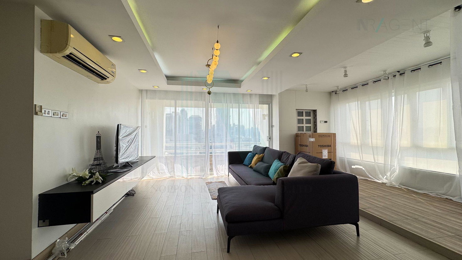 รูป 📌 ให้เช่าคอนโด ศรีวรา แมนชั่น 1 อาคาร 1 ชั้น 21 3 ห้องนอน ขนาด 150 ตรม ใกล้ บิ๊กซี รัชดาภิเษก - รูปที่ 4/8