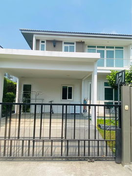 RS5139 ให้เช่า บ้านเดี่ยว มัณฑนา อ่อนนุช–วงแหวน 5 บ้านคุณภาพในโครงการระดับพรีเมียม บรรยากาศเงียบสงบ เป็นส่วนตัว