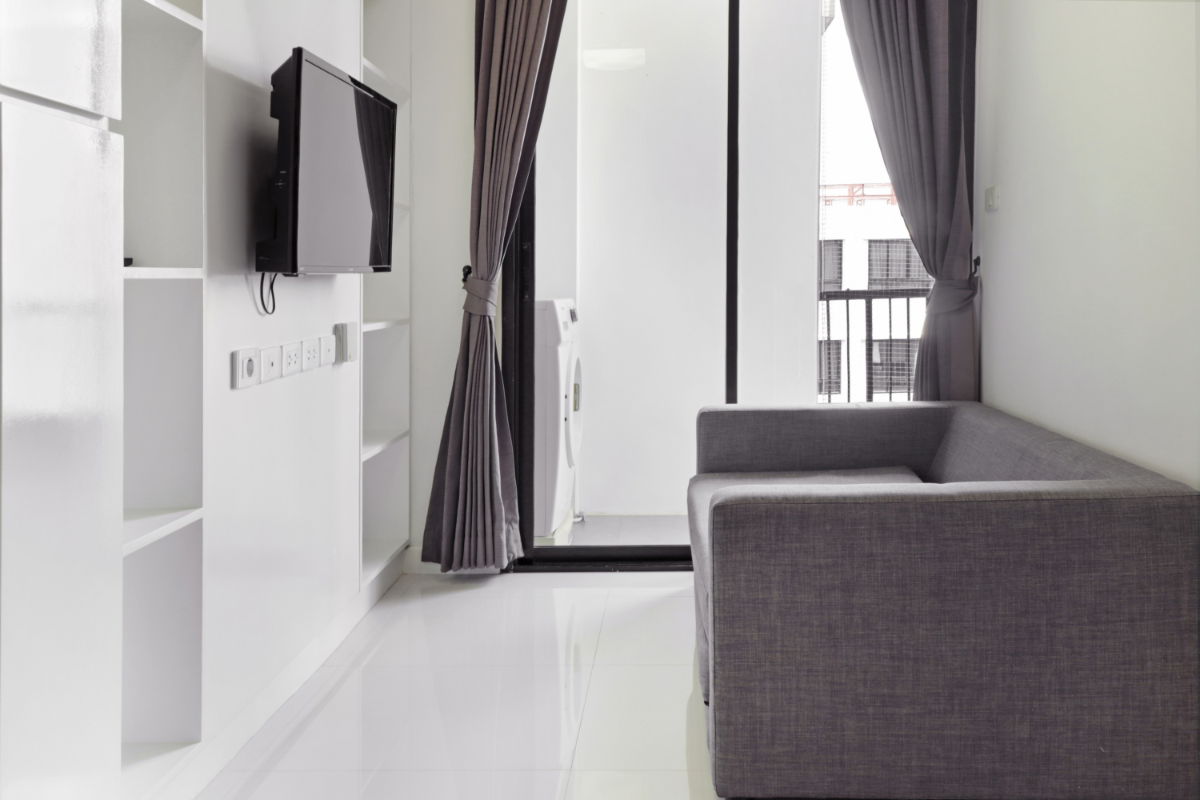 รูป ✨ ให้เช่าราคาดี The Matrix Condo พร้อมเข้าอยู่ ทำเลดีใจกลางนครปฐม 1 นอน 26.7 sq.m. ห้องสวยแต่งครบ - รูปที่ 2/12