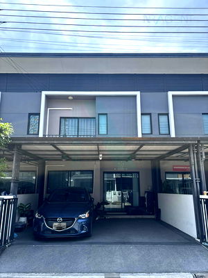 เช่าทาวน์โฮม นิคมบางปู(เหนือ) : 📌 ให้เช่าทาวน์เฮาส์ 2 ชั้น เดอะ คัลเลอร์ส บางนา-วงแหวนฯ 3 3 ห้องนอน 2 ห้องน้ำ