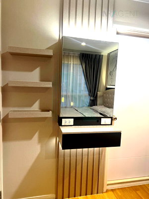 คอนโดให้เช่า : 🎊 ให้เช่าคอนโด ลุมพินี พาร์ค พระราม 9 - รัชดา อาคาร 1 ชั้น 8 1 ห้องนอน ขนาด 38.00 ตรม ใกล้ MRT พระราม 9