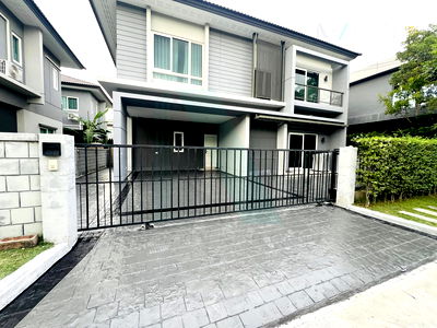 Houses for rent Bangkok : 📌 For Rent 2-story House CENTRO BANGNA-WONGWAEN 3 bedroom 4 bathroom