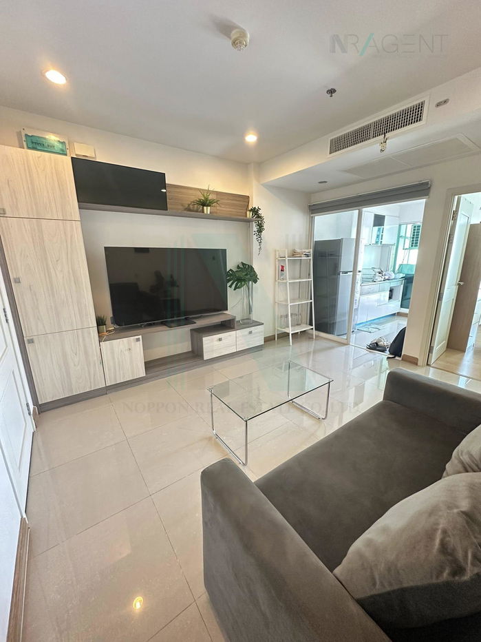 รูป ให้เช่าคอนโด ศุภาลัย เวลลิงตัน 2 อาคาร 2 ชั้น 11 1 ห้องนอน ขนาด 42 ตรม ใกล้ โรงละครสยามนิรมิตร - รูปที่ 7/8