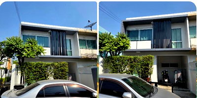 ทาวน์โฮม ถนนนาคนิวาส : บ้านหลังมุม พร้อมอยู่ เดินทางสะดวก ใกล้โรงเรียน และห้างสรรพสินค้ามากมาย