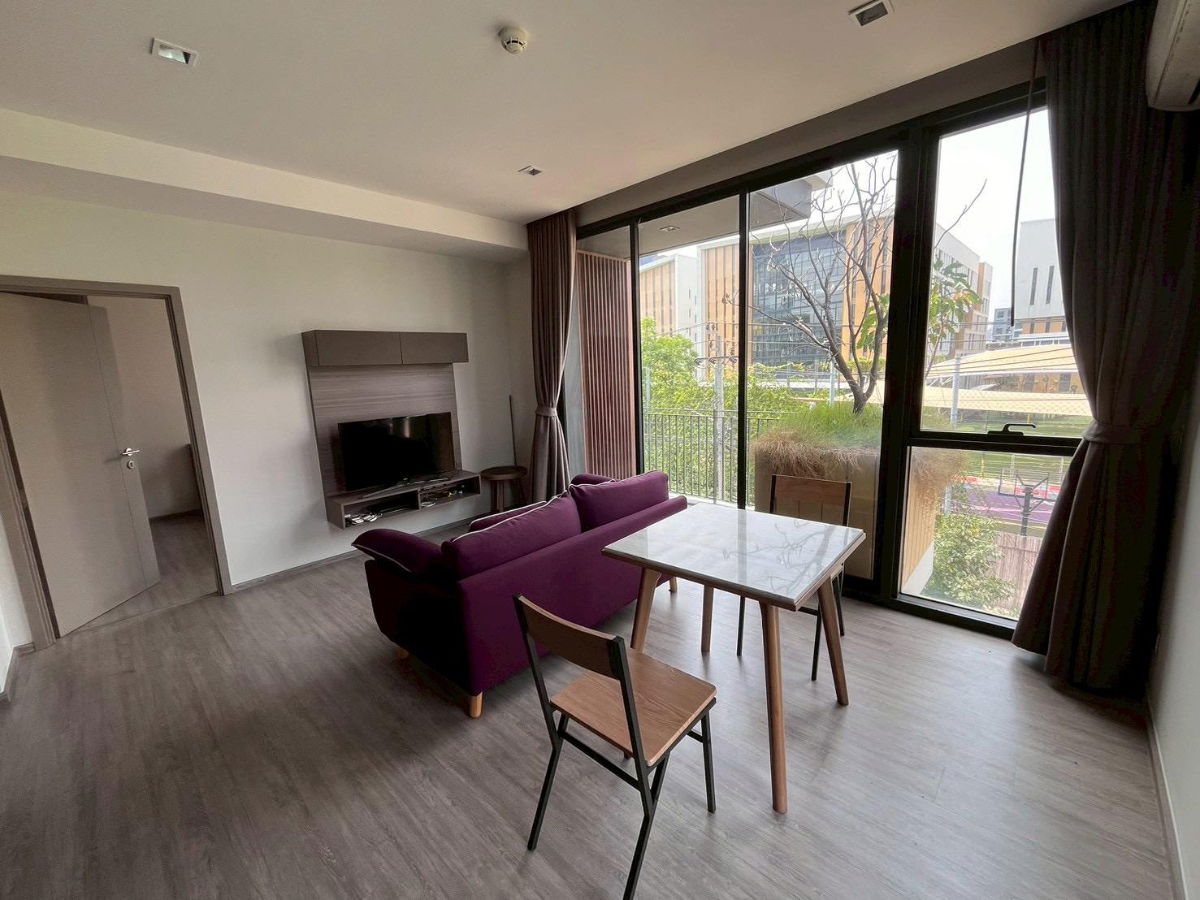 รูป 🏢 คอนโดให้เช่า Mori Haus สุขุมวิท 77 | ห้องใหญ่ 47 ตร.ม. ห้องมุมวิวดี ใกล้ BTS อ่อนนุช ราคาดีที่สุดในโครงการ ✨ - รูปที่ 3/5