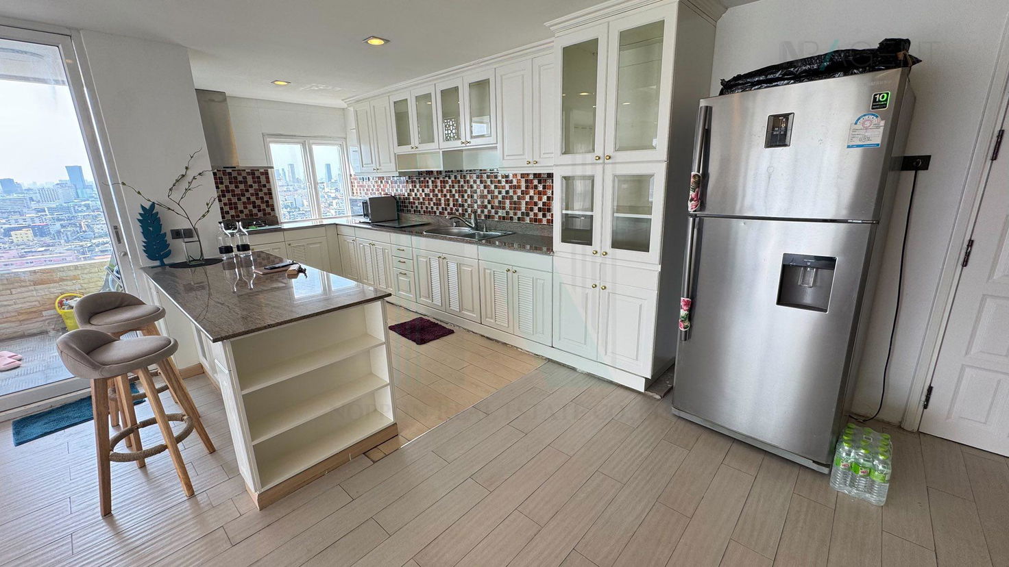 รูป 🎉 ให้เช่าคอนโด ศรีวรา แมนชั่น 1 อาคาร 1 ชั้น 21 3 ห้องนอน ขนาด 150 ตรม ใกล้ บิ๊กซี รัชดาภิเษก - รูปที่ 8/8