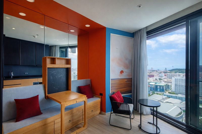 รูป ⛵ Edge ⛵ Sea view / 27F / 1bedroom >> THB32,000/month彡 - รูปที่ 2/12