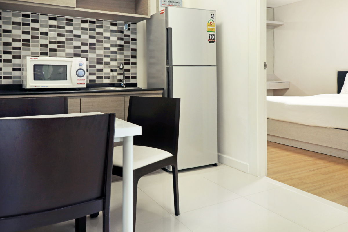 รูป ✨ ให้เช่าราคาดี The Matrix Condo พร้อมเข้าอยู่ ทำเลดีใจกลางนครปฐม 1 นอน 26.7 sq.m. ห้องสวยแต่งครบ - รูปที่ 6/12