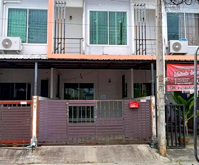 ทาวน์โฮม ศรีราชา ชลบุรี : FZA_062 ขายทาวน์เฮ้าส์ สมาร์ทแลนด์ นิวสไตล์ 2 ต. บ่อวิน อ.ศรีราชา จ.ชลบุรี