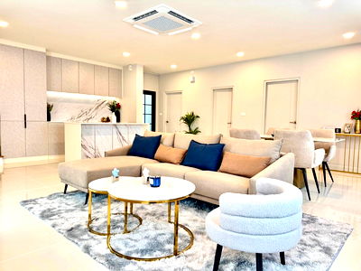 เช่าบ้านเดี่ยว เซ็นทรัล พลาซ่า บางนา : 🏡✨ ให้เช่าบ้านเดี่ยว ติด Mega Bangna | พร้อมเข้าอยู่ เลี้ยงสัตว์ได้ ✨🏡