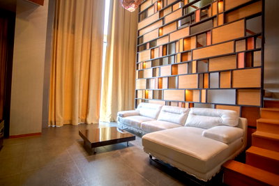 Condos for rent : LTHC7495 – The Sukhothai Residences FOR RENT 2 beds 2 baths size 144 Sq.M.Near MRT Lumphini station ONLY 160k/month