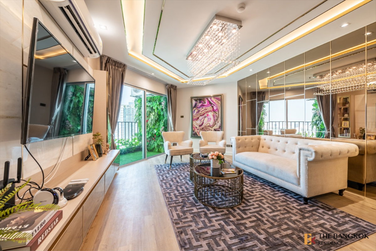 picture 👑 Stunning Luxury Duplex Residence at Belle Grand Rama 9 near Mrt Rama9 - 12/18