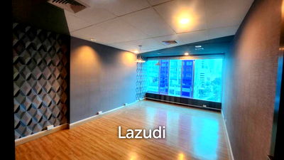 เช่าสำนักงาน กรุงเทพมหานคร : สำนักงานให้เช่า 125 ตร.ม. อาคารสำนักงานย่านห้วยขวาง ใกล้ถนนหลัก