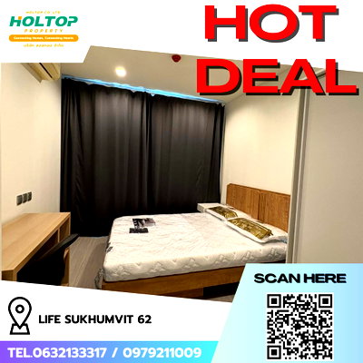 คอนโดให้เช่า : #R9422  🎉 240269 ให้เช่าคอนโด Life Sukhumvit 62