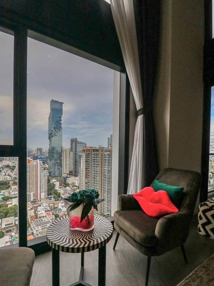 รูป LTHC7867 – The Loft Silom FOR RENT 2 beds 2 baths size 112 SQ.M. near BTS Surasak Station ONLY 130k/Month - รูปที่ 2/5