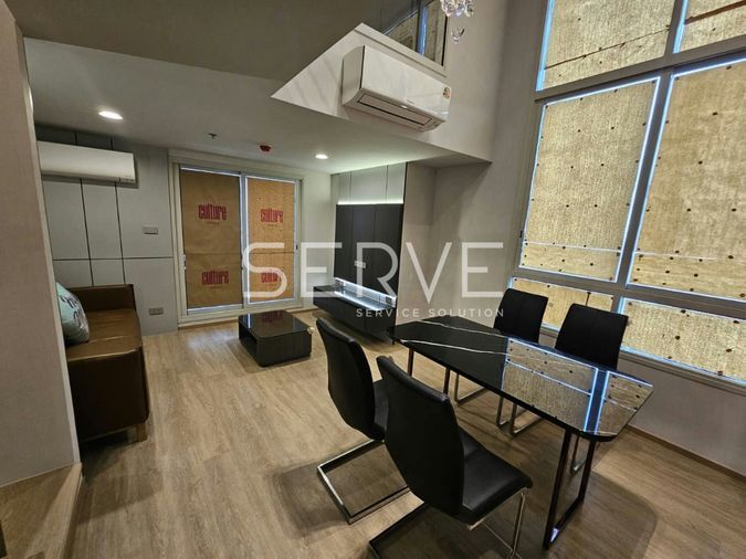 🔥ห้องดูเพล็กซ์ 2นอน ไซส์ใหญ่ ตกแต่งหรู เฟอร์จัดเต็ม ชั้นสูงสุด วิวดีมาก พร้อมอยู่ คอนโดทำเลดี ใกล้ MRT สามย่าน,ม.จุฬา @ Culture Chula