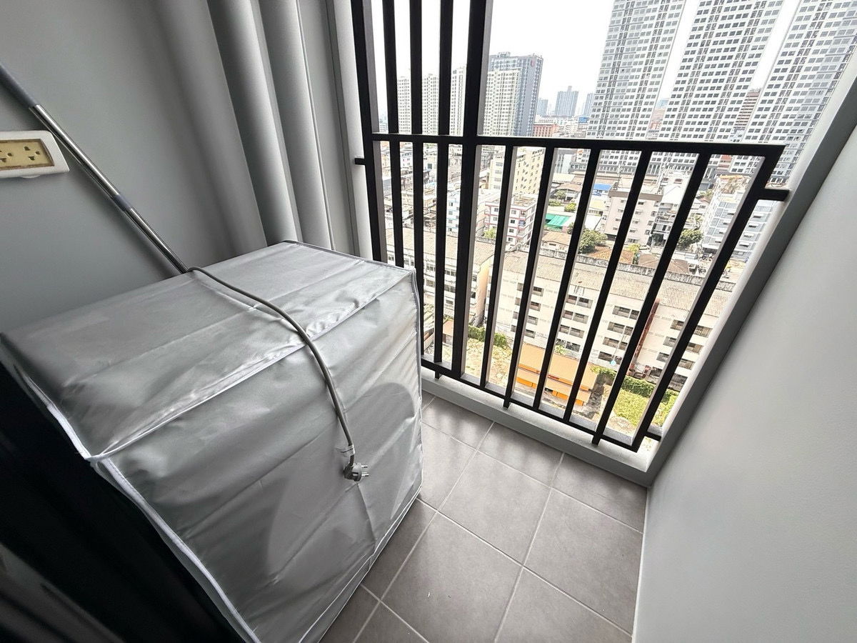 รูป ปล่อยเช่า‼️คอนโดไอดีโอ รามคำแหง - ลำสาลี สเตชั่น ใกล้ MRT📸 ห้องใหม่‼️ ขนาด 24.5 ตร.ม. 1 นอน 1 น้ำ📌เฟอร์นิเจอร์เครื่องใช้ไฟฟ้าครบ💦 The Mall บางกะปิ - รูปที่ 17/33