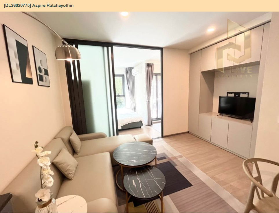 รูป DL26020775 ให้เช่าคอนโด แอสปาย รัชโยธิน (Aspire Ratchayothin) ใกล้ BTS รัชโยธิน พร้อมเข้าอยู่ โทรด่วน 0800343450 LineID @655ebbvc - รูปที่ 4/11