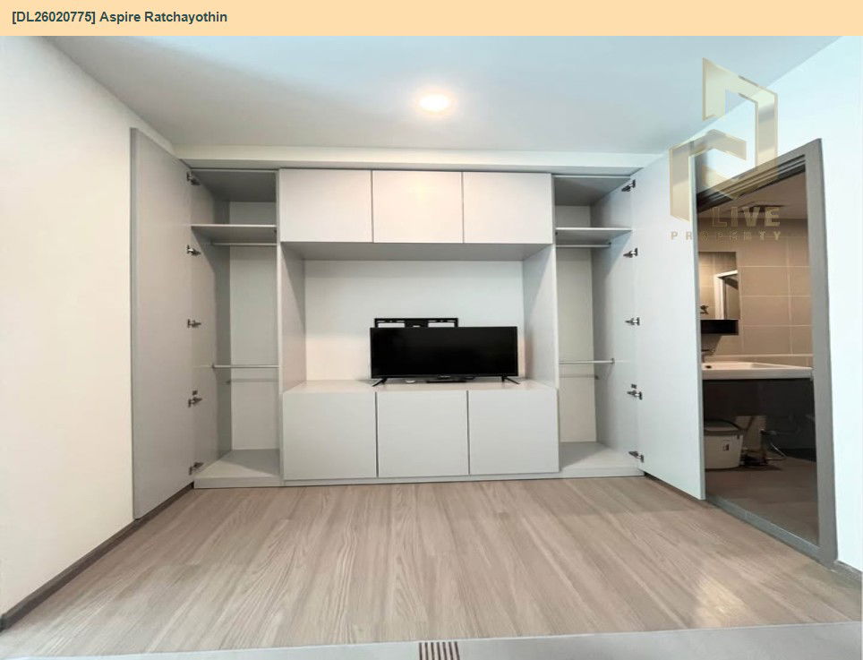 รูป DL26020775 ให้เช่าคอนโด แอสปาย รัชโยธิน (Aspire Ratchayothin) ใกล้ BTS รัชโยธิน พร้อมเข้าอยู่ โทรด่วน 0800343450 LineID @655ebbvc - รูปที่ 10/11