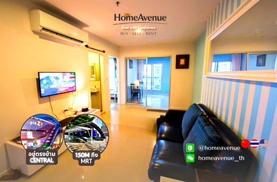 คอนโดให้เช่า : 🏠ห้องไฮไลต์เสัปดาห์นี้ 🌟 ราคาดีสุดในตลาดเลย! 🔥 2-Bed 49 ตร.ม.‼️ราคาดีกว่าตลาด!🚇ใกล้ MRT💥เข้าอยู่ได้เลย📲Line: @homeavenue⭐HA-1251