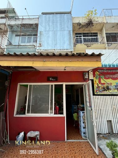 ขายอาคารพาณิชย์ 4 ชั้น ติดถนนใหญ่รามอินทรา (เส้นหลัก) ใกล้ Fashion Island ทำเลหน้าร้านหายาก ติดป้ายรถเมล์