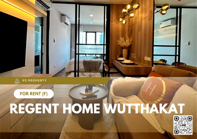 Condos for rent : For Rent ✨ Regent Home Wutthakat ✨ Fully furnished and equipped with appliances, near BTS Wutthakat.