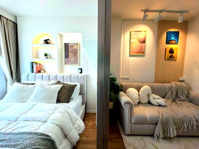 Condos for sale : 📌 For Sell Condo LUMPINI VILLE ONNUT - LAT KRABANG 2 Building C, Floor 3,1 bed room, Room size 23 sqm