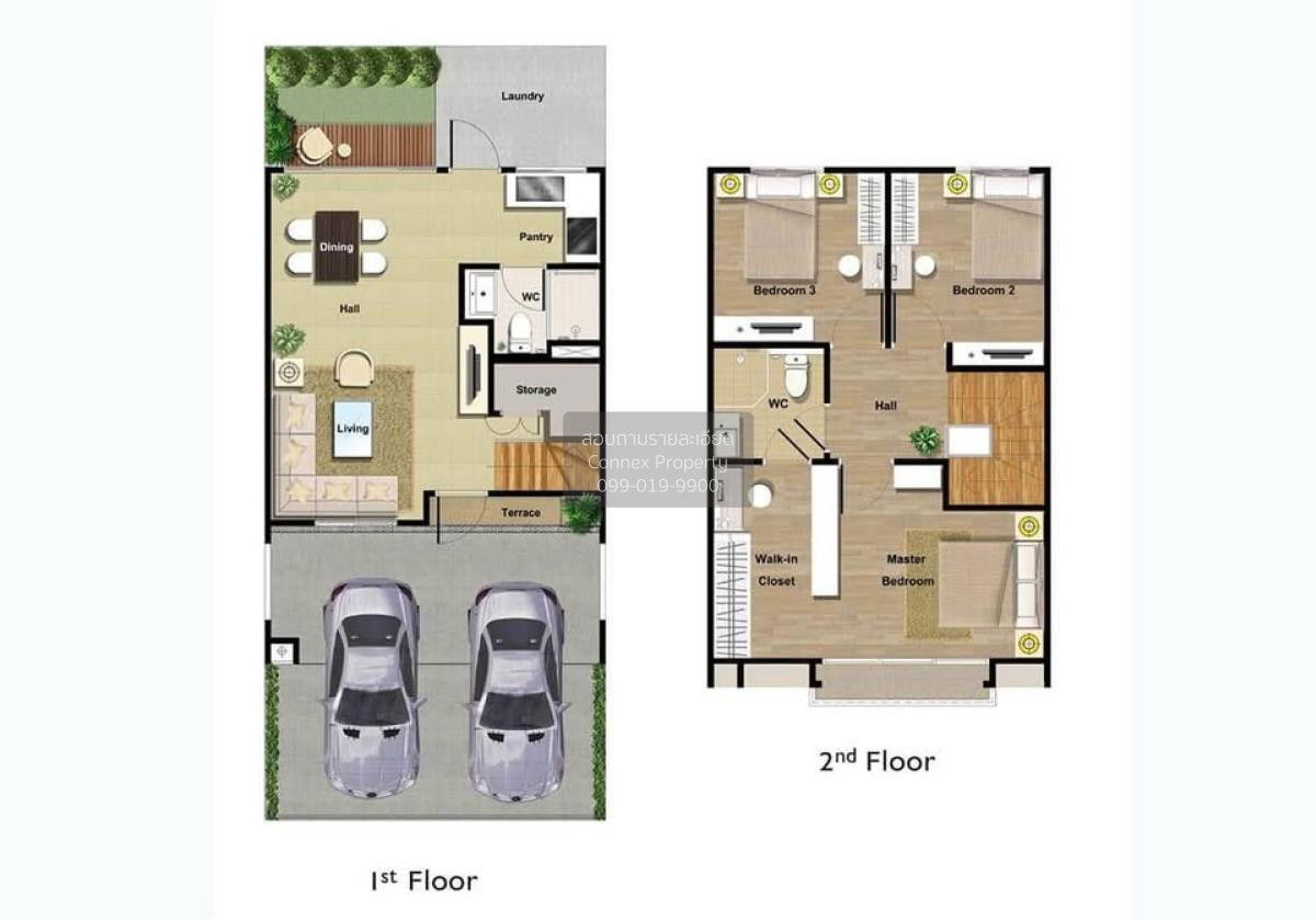 รูป ขายทาวน์เฮ้าส์/ทาวน์โฮม เดอะ แกลอรี่ & เนเชอร่า เทรนด์ รัตนาธิเบศร์-ราชพฤกษ์ MRT-บางพลู บางเลน บางใหญ่ นนทบุรี CX-126084 ✅ ทักไลน์ @connexproperty ตอบทันที ทีมงานมืออาชีพ ✅ - รูปที่ 11/11