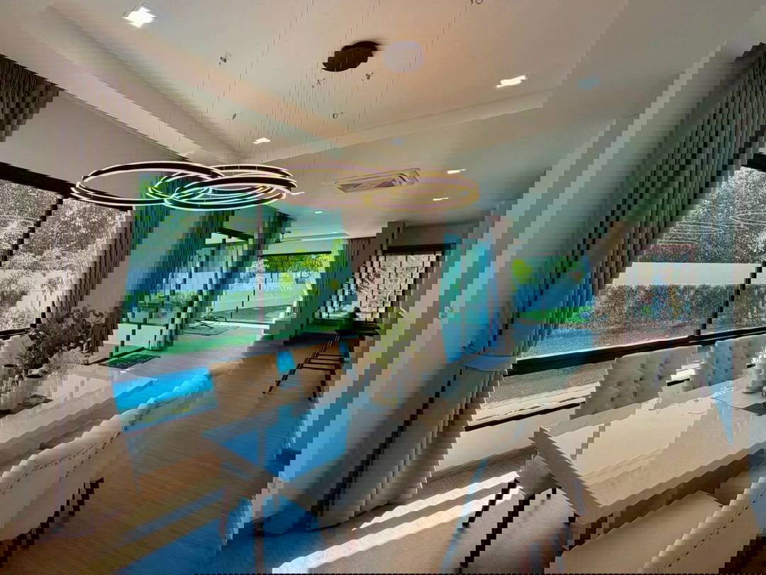 รูป ✅ขายพูวิลล่าสร้างใหม่ 5ห้องนอน โซนหางดง 15นาที จากสนามบินเชียงใหม่ ☎️0647924426(เบญ) - รูปที่ 9/19