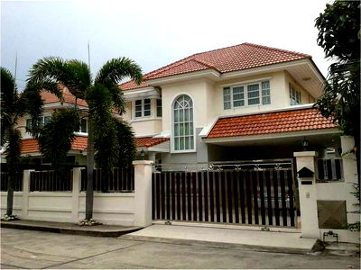 บ้านเดี่ยว สายไหม อเวนิว : ขายบ้านเดี่ยวติดถนนสุขาภิบาล 5  ใกล้โรงเรียนสารสาสน์วิเทศสายไหม หมู่บ้านวราภิรมย์