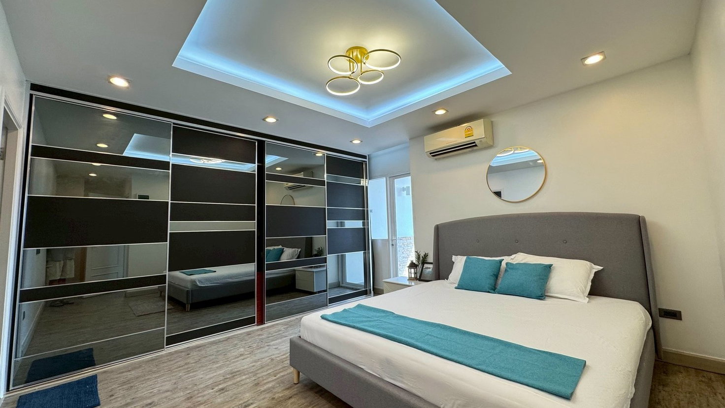 รูป LTH14440 – Condo for Rent | Srivara Mansion 1 | 150 sqm | 3 Beds 2 Baths | Near MRT Thailand Cultural Centre | 65K/Month | คอนโดให้เช่า ศรีวรา แมนชั่น 1 - รูปที่ 9/14
