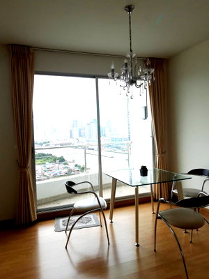 Condos for rent : 🚩 For Rent Condo SUPALAI RIVER PLACE Building 1, Floor 28,Studio, Room size 40 sqm