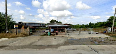 Land for sale Amata Nakorn : Land for sale in the purple zone, 5 rai 50 square wah, fenced adjacent to the new Amata City phase.