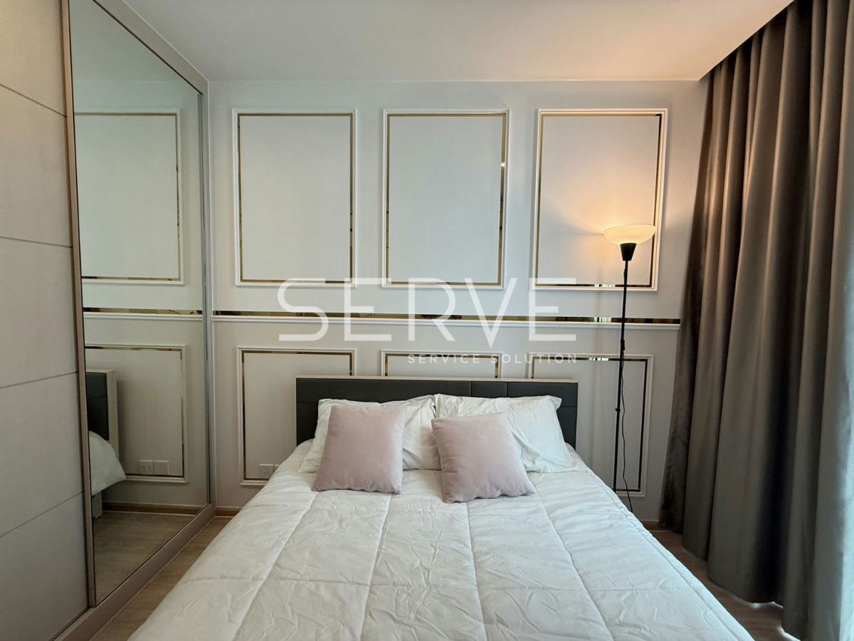 รูป 🔥3.8 MB 1นอน แต่งสวย ห้องดี สภาพใหม่ เฟอร์จัดเต็ม คอนโดทำเลดีย่านรัชดา ติด MRT ศูนย์วัฒนธรรม @ Noble Revolve Ratchada - รูปที่ 7/7