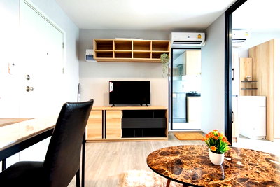 คอนโดให้เช่า : 🌆 ให้เช่า: REACH Phahon Yothin 52 ใกล้ BTS สะพานใหม่ | ห้องสวย เฟอร์ครบ @90condo 🌃