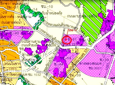ที่ดิน เหมราชอีสเทิร์นซีบอร์ด : ขาย ที่ดิน ME397 แปลงใหญ่ ผัง EEC สีม่วงลาย เขาคันทรง ศรีราชา ชลบุรี ขนาด 151 ไร่ 3 งาน 49 ตรว ใกล้ ท่าเรือแหลมฉบัง ถนน 331 เพียง 750 m.