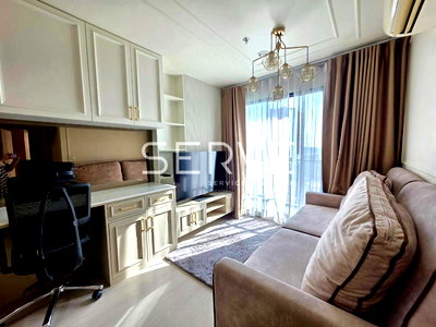 เช่าคอนโด เมืองทองธานี : 🔥17K/Mo 2นอน ไซส์ใหญ่ ชั้นสูง วิวดีมาก ตกแต่งสวย ครัวปิด เฟอร์ครบ คอนโดทำเลดีๆ เดิน 20 ก้าว ถึง MRT ศรีรัช  @  Nue Noble Chaengwattana 