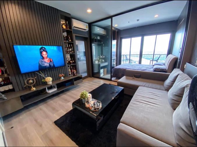 🔥ว่างพร้อมเข้าอยู่🔥 ให้เช่า#NOP277 🎡 Politan Rive (สนามบินน้ำ) 📥แอดไลน์นัดชมห้อง/สอบถาม