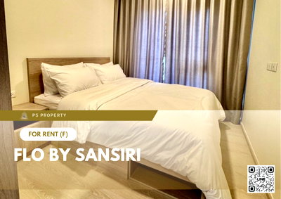 Condos for rent : For Rent 🔥 FLO by Sansiri 🔥 Fully furnished and equipped with appliances, near BTS Krung Thon Buri.