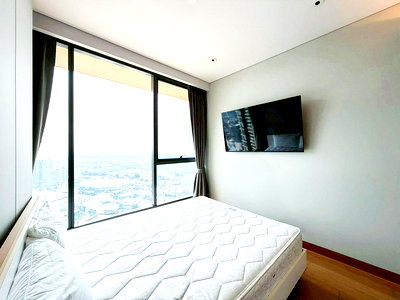 เช่าคอนโด ม.กรุงเทพ กล้วยน้ำไท : ให้ เช่า คอนโด 2 นอน วิวสวย The Lumpini 24 ใกล้ BTS พร้อมพงษ์  55 ตร.ม นอน ชั้น 36