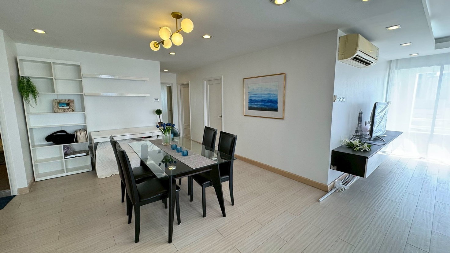 รูป LTH14440 – Condo for Rent | Srivara Mansion 1 | 150 sqm | 3 Beds 2 Baths | Near MRT Thailand Cultural Centre | 65K/Month | คอนโดให้เช่า ศรีวรา แมนชั่น 1 - รูปที่ 7/14