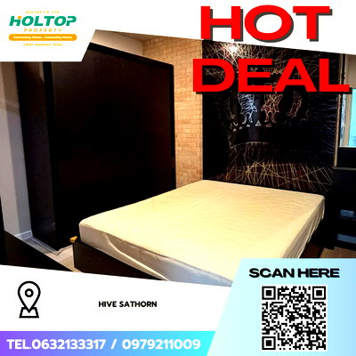 Condos for rent : #Z4771💥 240269 🔥 Condo for Rent: Hive Sathorn