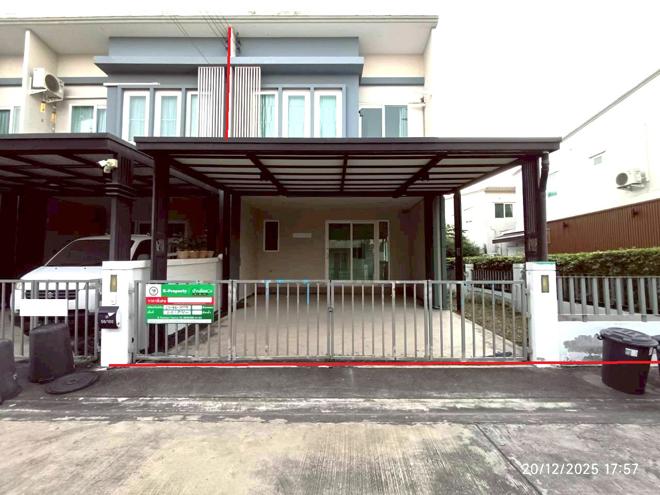 รูป ทาวน์เฮ้าส์ สำหรับขาย ชวนชื่น ทาวน์ ราชพฤกษ์ 345 ลำโพ บางบัวทอง นนทบุรี - รูปที่ 1/34